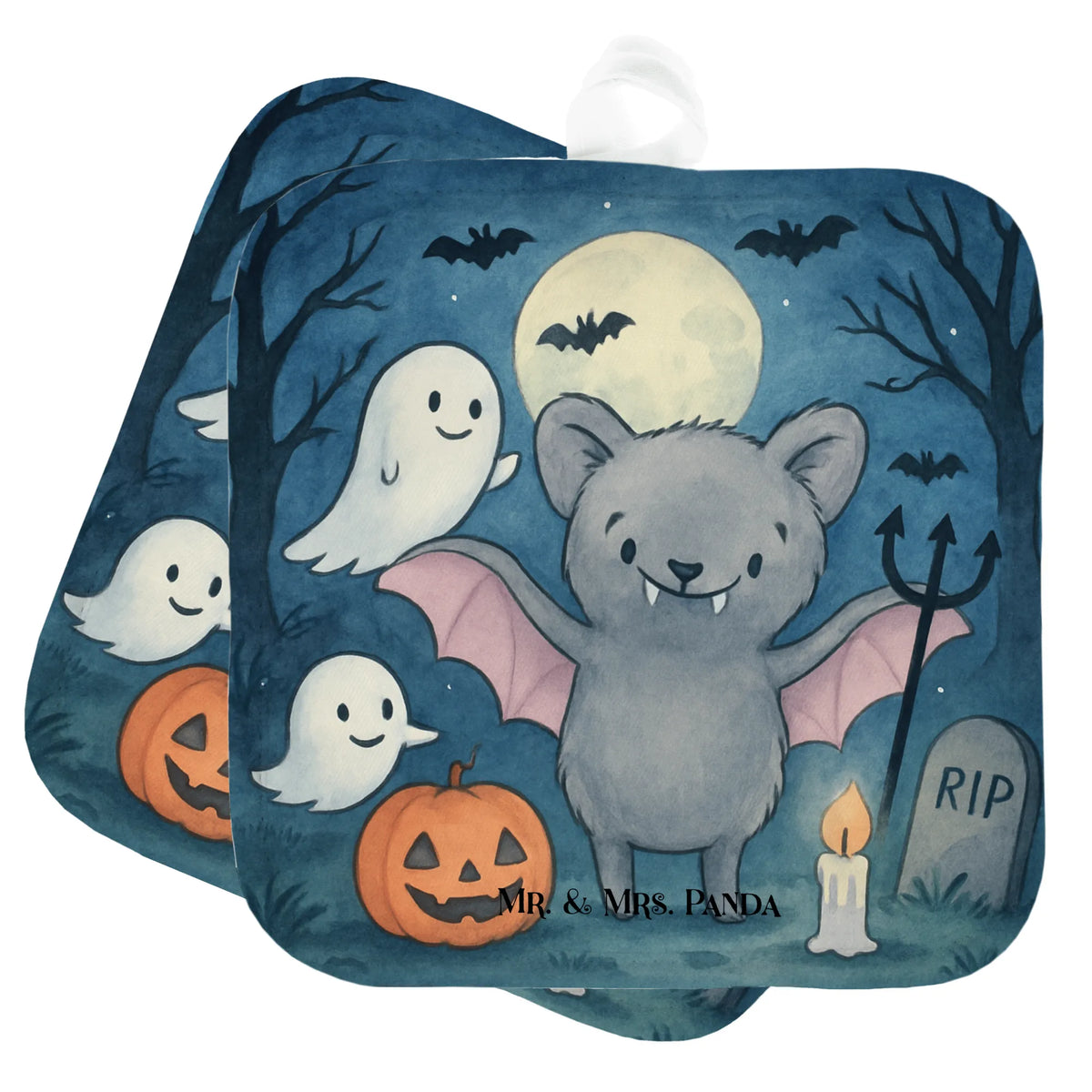 2er Set Topflappen  Fledermaus Dracula Design Doppel Topflappen, Topflappen im Doppelpack, Topflappen Set, Kochlappen, topfhalter, Topfuntersetzer, Ofenlappen, Topflappen, Zwei Topflappen, Topflappen 2er Set, 2er Set Topflappen, Topflappenset, Dekoration, Geschenke, Schenken, Deko, Halloween, Martinssingen