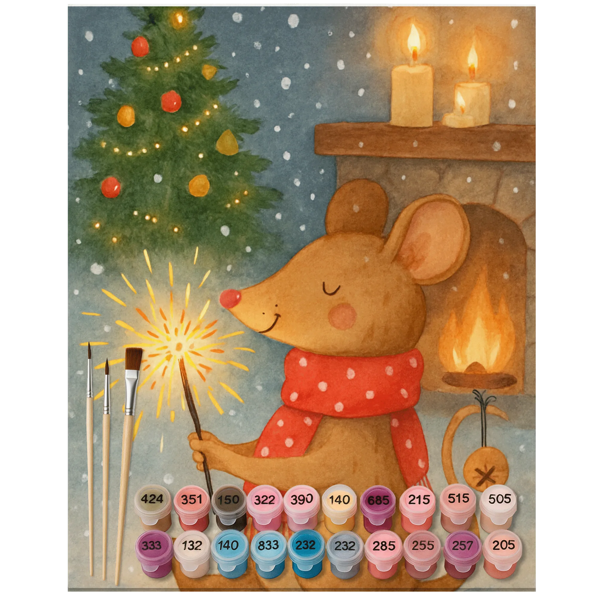 Malen nach Zahlen Maus Weihnachten Design malen mit zahlen, acrylmalerei set, Malen nach Zahlen, malerei nach zahlen, diy set, DIY Malen nach Zahlen, kreativ set, leinwand malerei, Malen nach Zahlen Bild, malen nach zahlen set, malset, Malen nach Zahlen Leinwand, leinwand malset, acryl malset, Zahlenbild, Acryl Malen nach Zahlen, Wintermotiv, Winter, Heiligabend, Weihnachten, Advent, Nikolaus, Weihnachtsdeko, Maus, Frohe Weihnachten, Weihnachtsgruß, Weihnachtsmotiv, Mäuschen, Weihnachtswunder