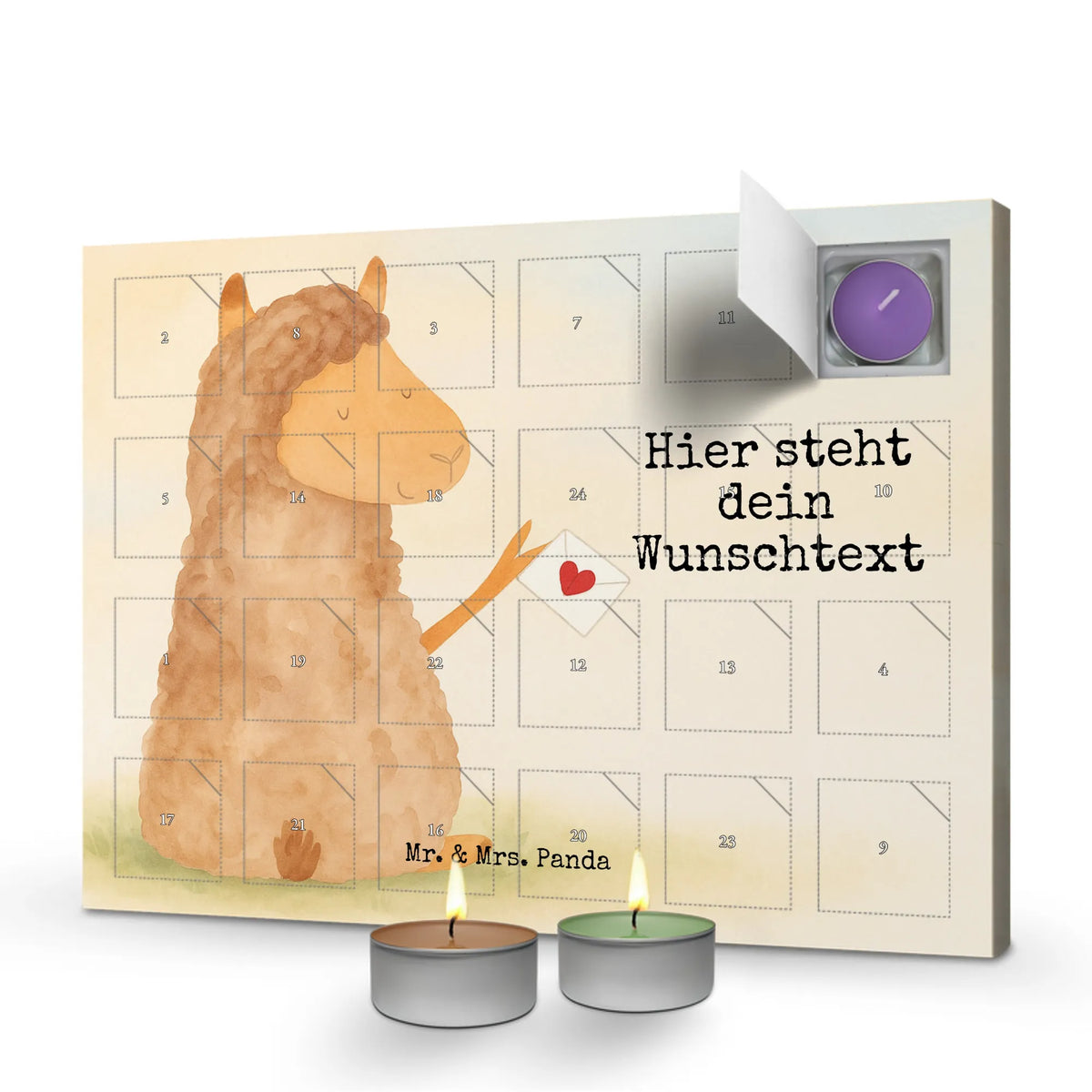 Personalisierter Duftkerzen Adventskalender Alpaka Fahne Design Adventskalender Duftkerzen personalisiert, Adventskalender Kerzen personalisiert, Duftkerzen Adventskalender mit Namen, Kerzenkalender personalisiert, Kerzen Adventskalender mit Namen, Adventskalender personalisiert mit Namen, Personalisierter Duftkerzen Adventskalender, Kerzen Adventskalender personalisiert, Duftkerzen Adventskalender personalisiert, Personalisierter Kerzen Adventskalender, Duftkalender personalisiert, Personalisierter Adventskalender Erwachsene, Lama, Alpaka, Alpakas, Lamas, Liebe