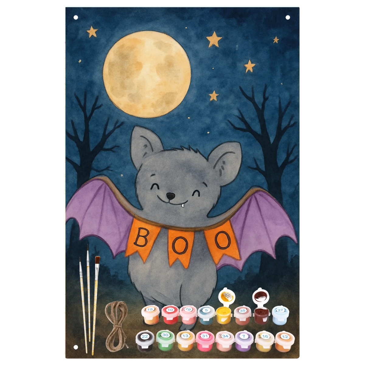 Malen nach Zahlen Metallschild Fledermaus Boo Design Malen nach Zahlen Metallplatte, malen nach zahlen set, Metallplatte Malen nach Zahlen, Blechtafel Malen nach Zahlen, Malen nach Zahlen Blechtafel, Metallschild Malen nach Zahlen, zahlenmalerei, Malen nach Zahlen, Dekoschild Malen nach Zahlen, Blechschild Malen nach Zahlen, Malen nach Zahlen Blechschild, Malen nach Zahlen Dekoschild, Malen nach Zahlen Metallschild, Dekoration, Geschenke, Schenken, Deko, Halloween, Martinssingen