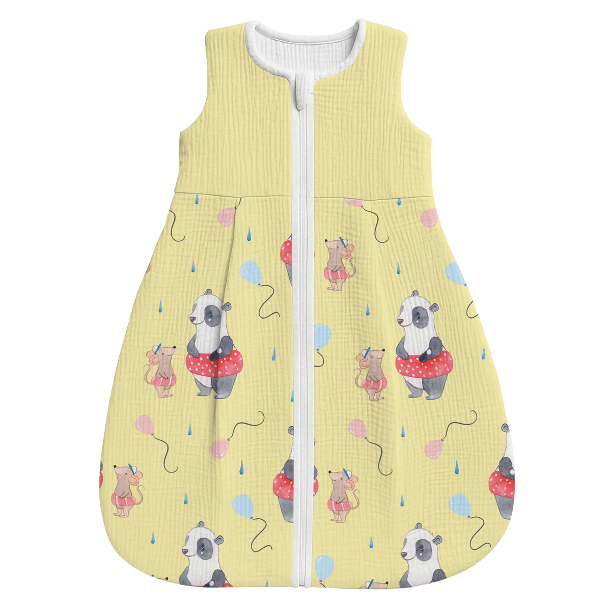 Schlafsack Baby Otter Schwimmen Muster Babyschlafsack, Schlafsack Baby, Geschenk, Sport, Sportart, Hobby, Schenken, Danke, Dankeschön, Auszeichnung, Gewinn, Sportler, Schwimmen, Schwimmkurs, Wassersport