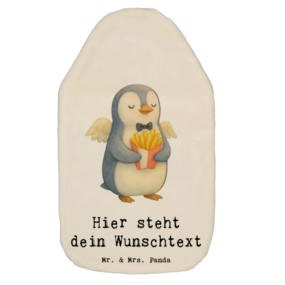 Spersonalizowany termofor Pinguin Engel Pommes Personalisierbare Wärmflasche, Bettflasche personalisiert, Personalisierte Bettflasche, Individuelle Wärmflasche, Wärmflasche personalisiert, Wärmflasche personalisierbar, Personalisierte Wärmflasche, Wärmekissen mit Namen, Wärmflasche individualisiert