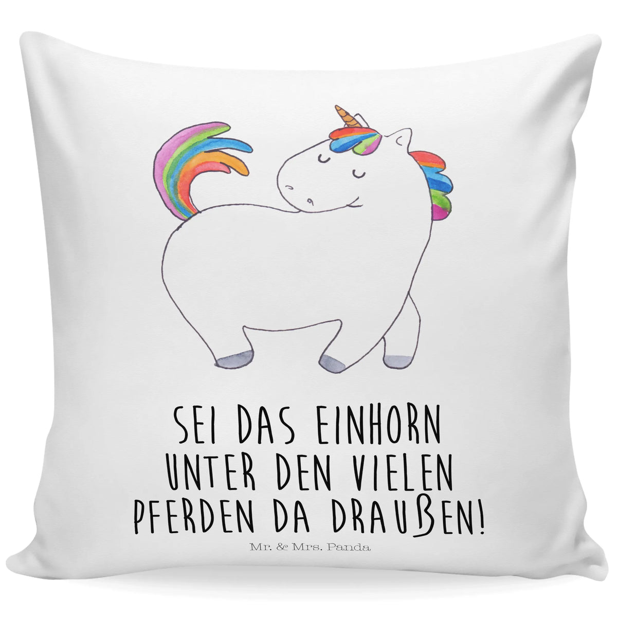 Cushion unicorn Swagger proud, equestrian, riding gift, horse, riding, girlfriend, different, riding present