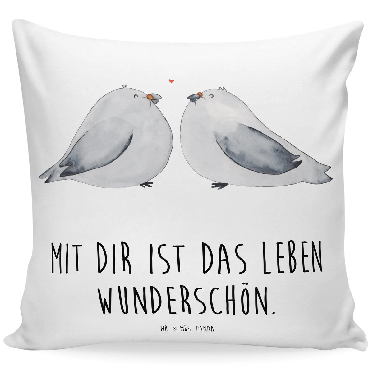 Cushion Turtledoves in love Loving, Two, Together, Marriage, Proposal of marriage, Love gift, gift for her, gift for him, anniversary gift, Doves, Engaged, Anniversary, In love, Gift Wedding, Proof of love, Turtledove, Gift Girlfriend, Wedding anniversary, Married, Turtle doves, Girlfriend, Gift Friend, Friend