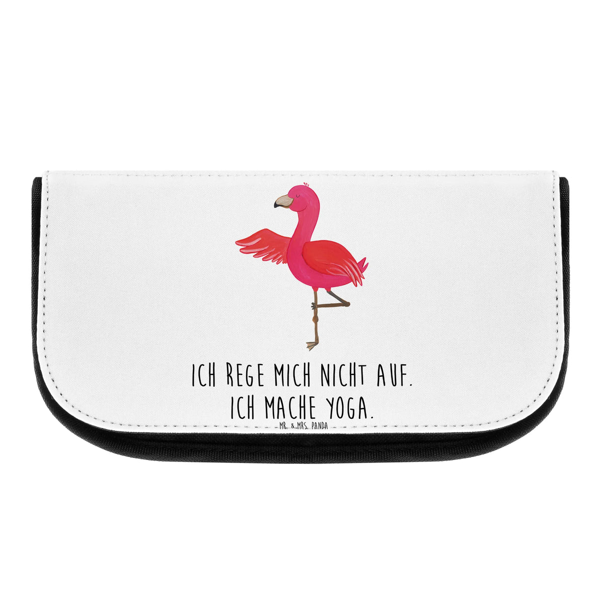 Cosmetics bag flamingo yoga girls gifts, gifts, children, small gifts, pink bird, Caribbean feeling, bird of paradise, red, flamingo decoration, funny sayings, gift pink, adults, flamingo fans, gift idea, vacation, unusual gifts in pink, pink gifts, bird, agitation, anger, yoga exercise, deep relaxation, relaxation, mindfulness