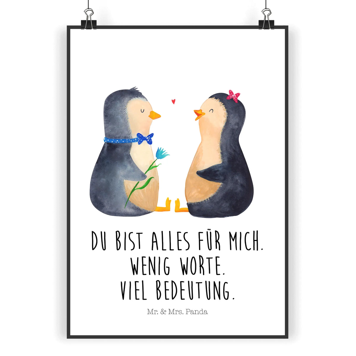 Poster Penguin pair
