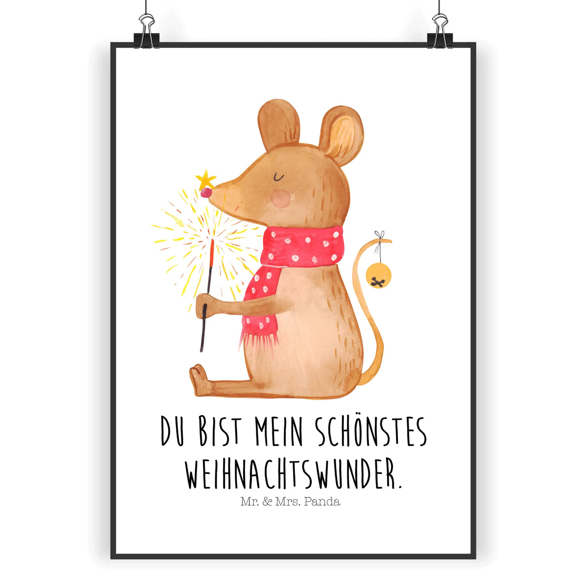 Poster Mouse Christmas