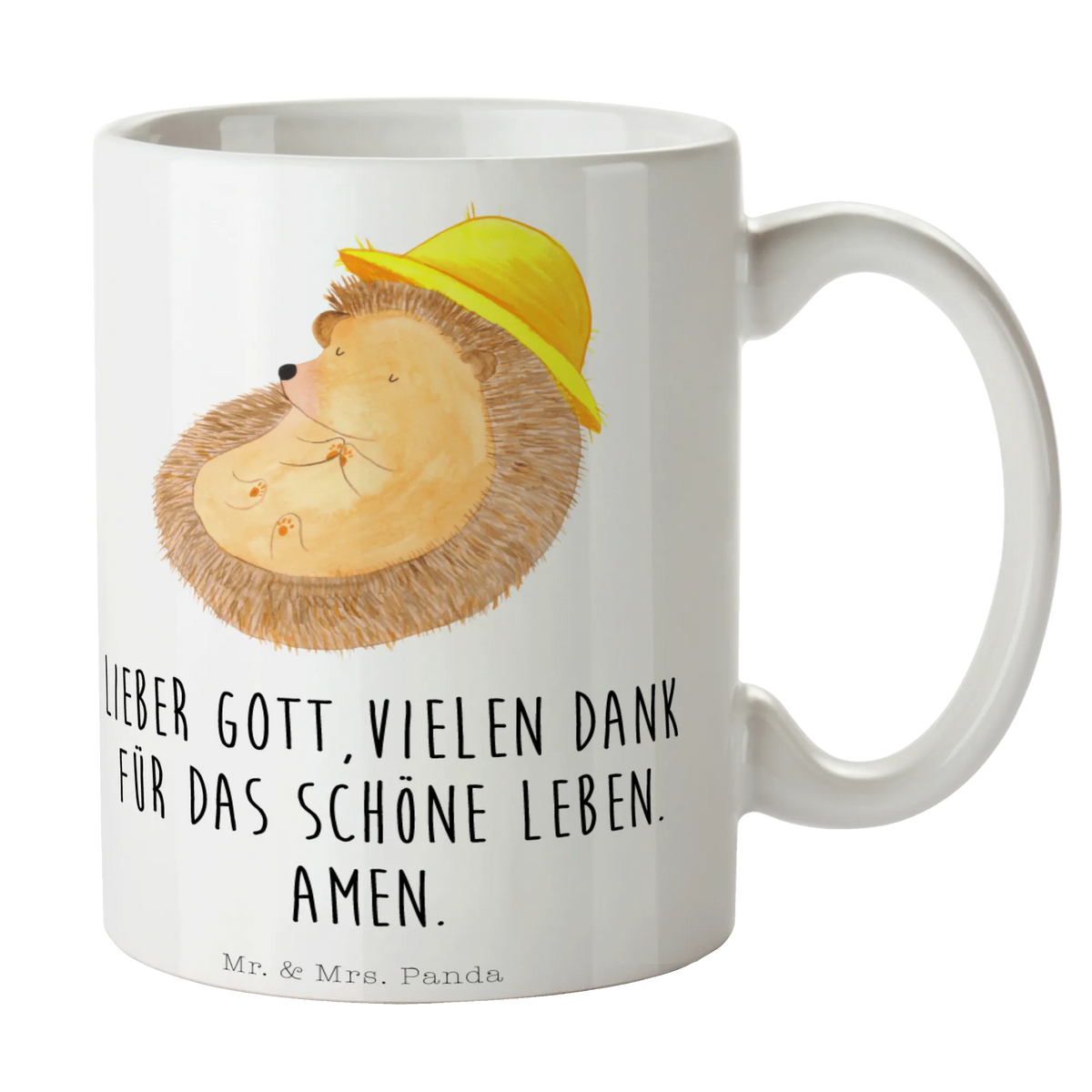 Tasse Igel Beten Keramikbecher, Kaffeebecher, Teetasse, Kakaotasse, Tasse mit Spruch, Teebecher, Bürobecher, Frühstückstasse, Becher, tasse für kaffee, statement tasse, Henkelbecher, Geschenktasse, hochwertige tasse, Teepott, schöne tasse, Bürotasse, Tasse mit Motiv, Sprüchetasse, tasse für büro, Trinktasse, design tasse, Kaffeepott, kaffeetasse bedruckt, Pott, Tasse, Frühstücksbecher, kaffeebecher keramik, Bedruckte Tasse, Trinkbecher, Henkelpott, kakaobecher, milchkaffeetasse, Designtasse, kaffeebecher bedruckt, cappuccinotasse, Motivtasse, Henkeltasse, Kaffeetasse, heißgetränkebecher, Keramiktasse, haferl, Dekotasse, kaffeetasse keramik, milchtasse, Tiere, Tiermotive, Gute Laune, Lustige Sprüche, Dankbar, Dankbarkeit, Dankbar sein, Leben, Amen, Igel, Igel mit Hut, Sonnenhut, Beten, Genießen, Gott