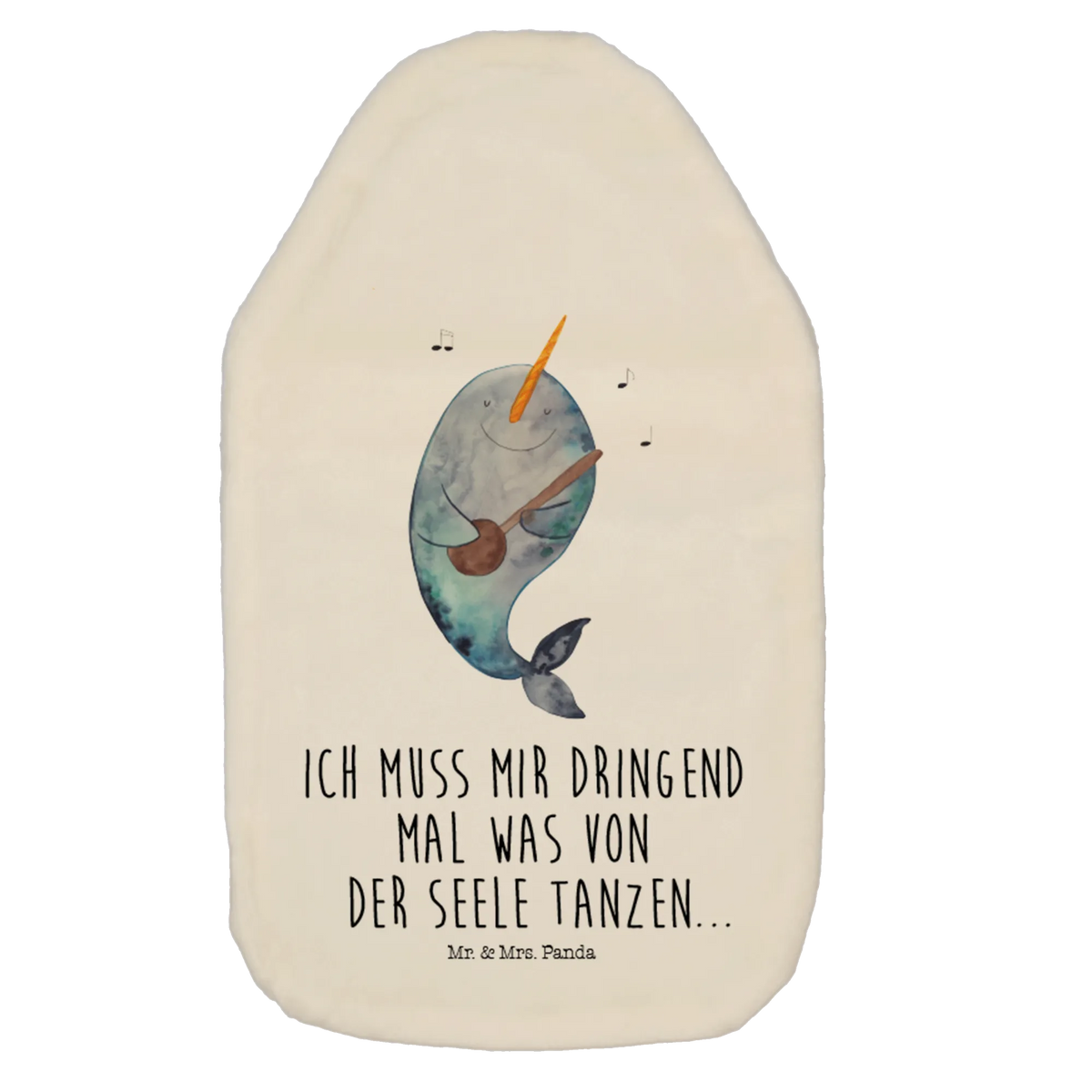 Hot water bottle narwhal guitar underwater world, gift ideas, underwater animals, deep sea, water world, gifts for seafood lovers, shrimp, crocodile, vacation, manatee, seafood posters, platypus, lobster, Seafood, sea urchin, aquatic animals, ocean, narwhal, shells, seafood fans, corals, whale, reef, seafood decoration, problems, talks, problem solving, dancing, guitar
