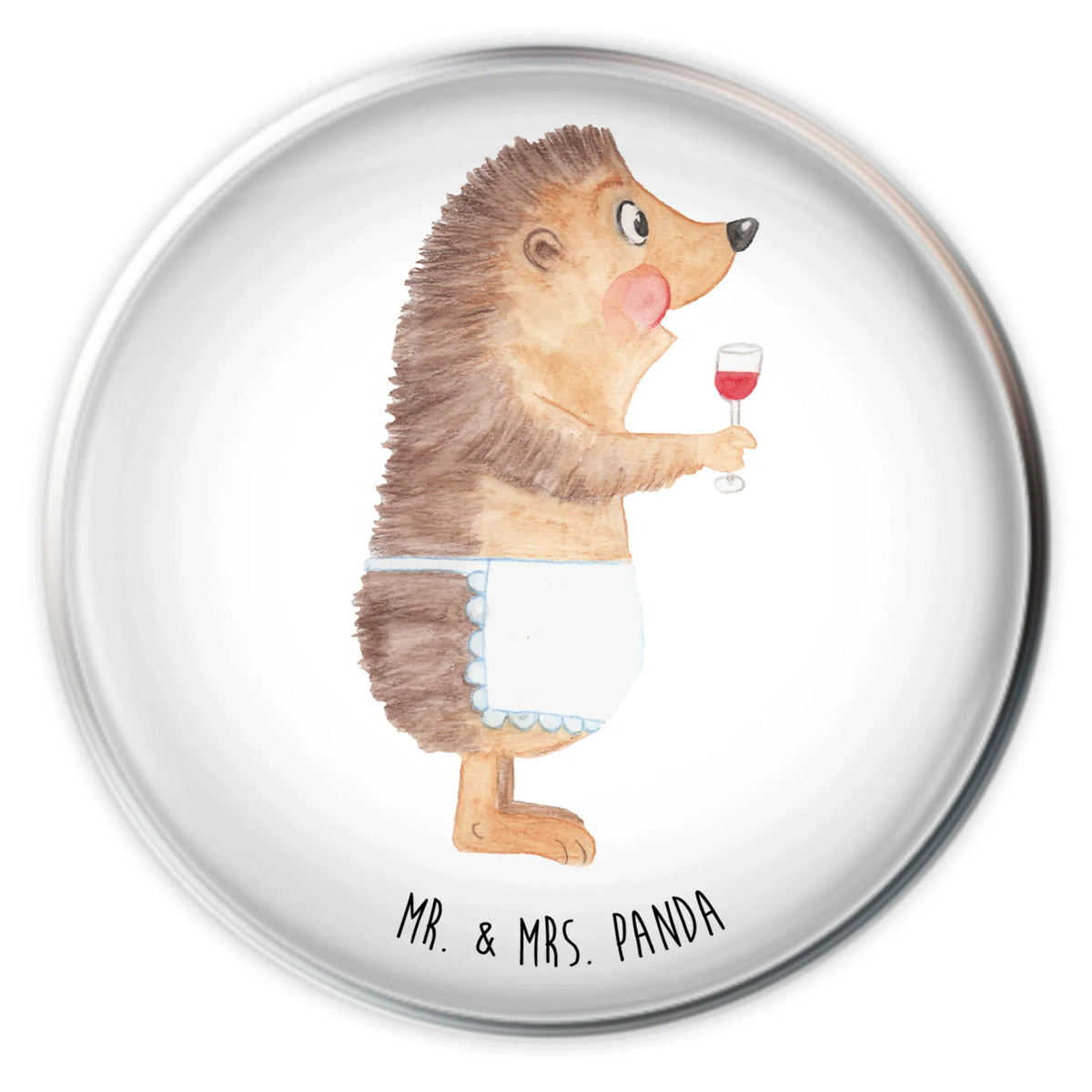 Waschbecken Stöpsel Igel Wein