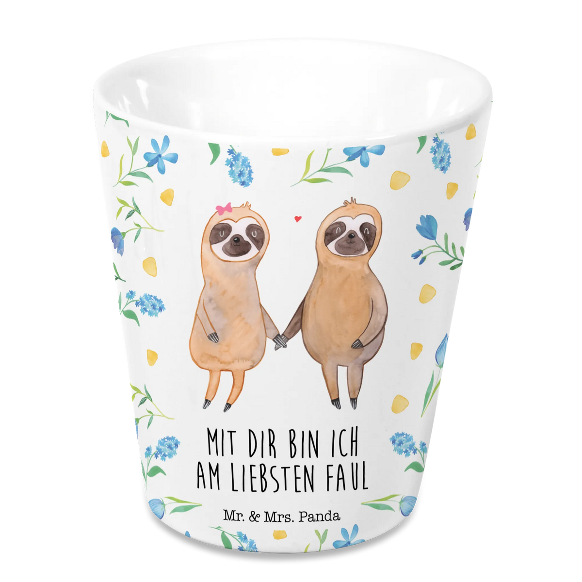 donica leniwiec para Leniwiec, prezent z leniwcem, dekoracja z leniwcem